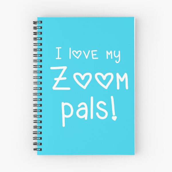 Item preview, I Love My Zoom Pals (with Hearts) designed and sold by Whoopsidoodle.