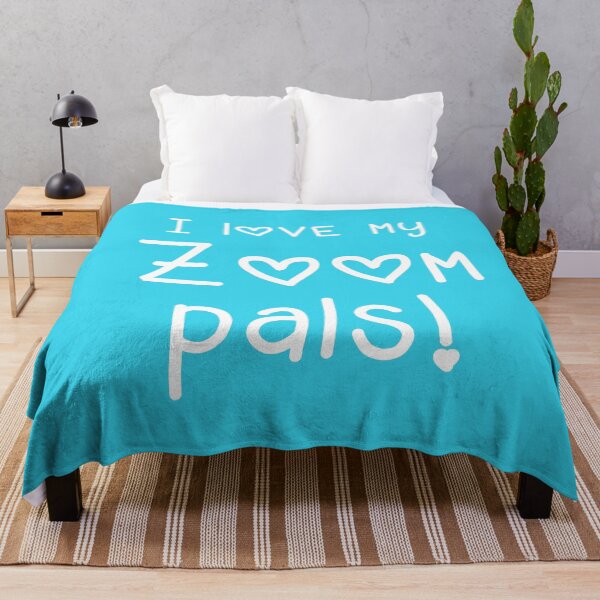 Item preview, I Love My Zoom Pals (with Hearts) designed and sold by Whoopsidoodle.