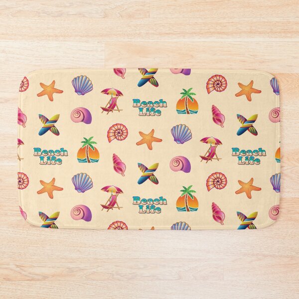 Item preview, Beach Shells and Icons Collection - Stickers Medium or Larger designed and sold by Reconocer.