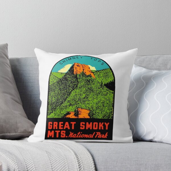 Item preview, Great Smoky Mountains National Park Vintage Travel Decal designed and sold by hilda74.