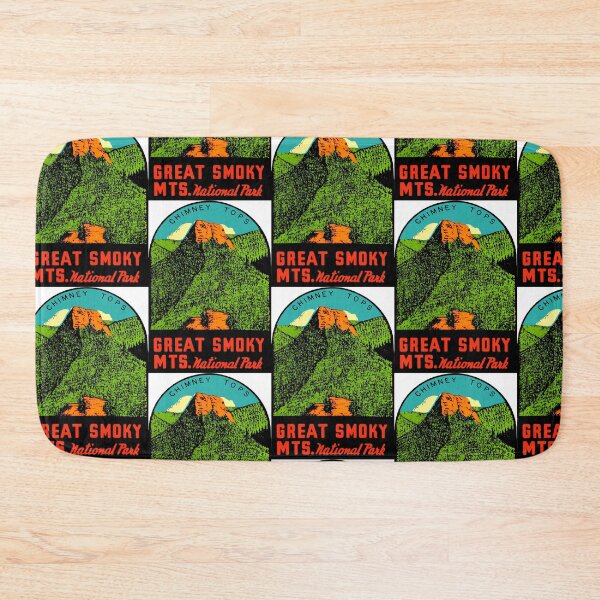 Item preview, Great Smoky Mountains National Park Vintage Travel Decal designed and sold by hilda74.