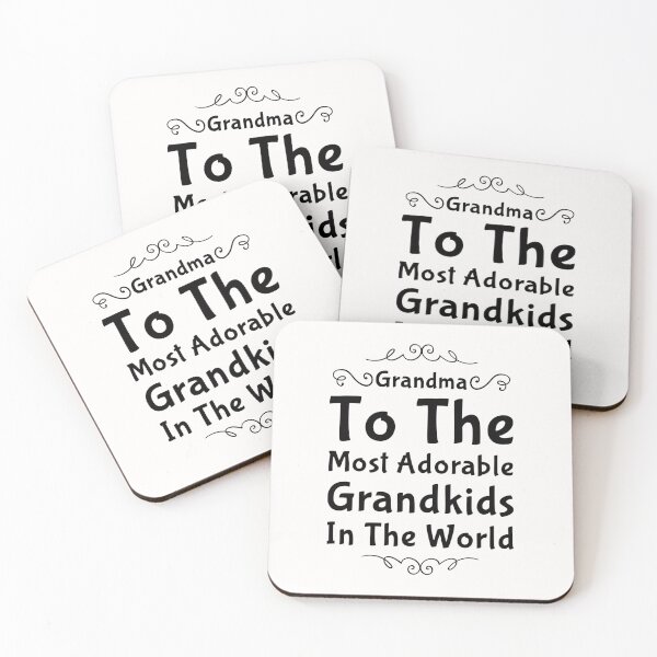 Item preview, Grandma to The Most Adorable Grandkids in the World designed and sold by PetitePeche.