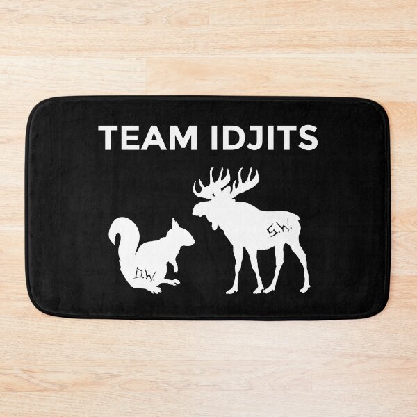 Item preview, team idjits! - white designed and sold by lexicolor.