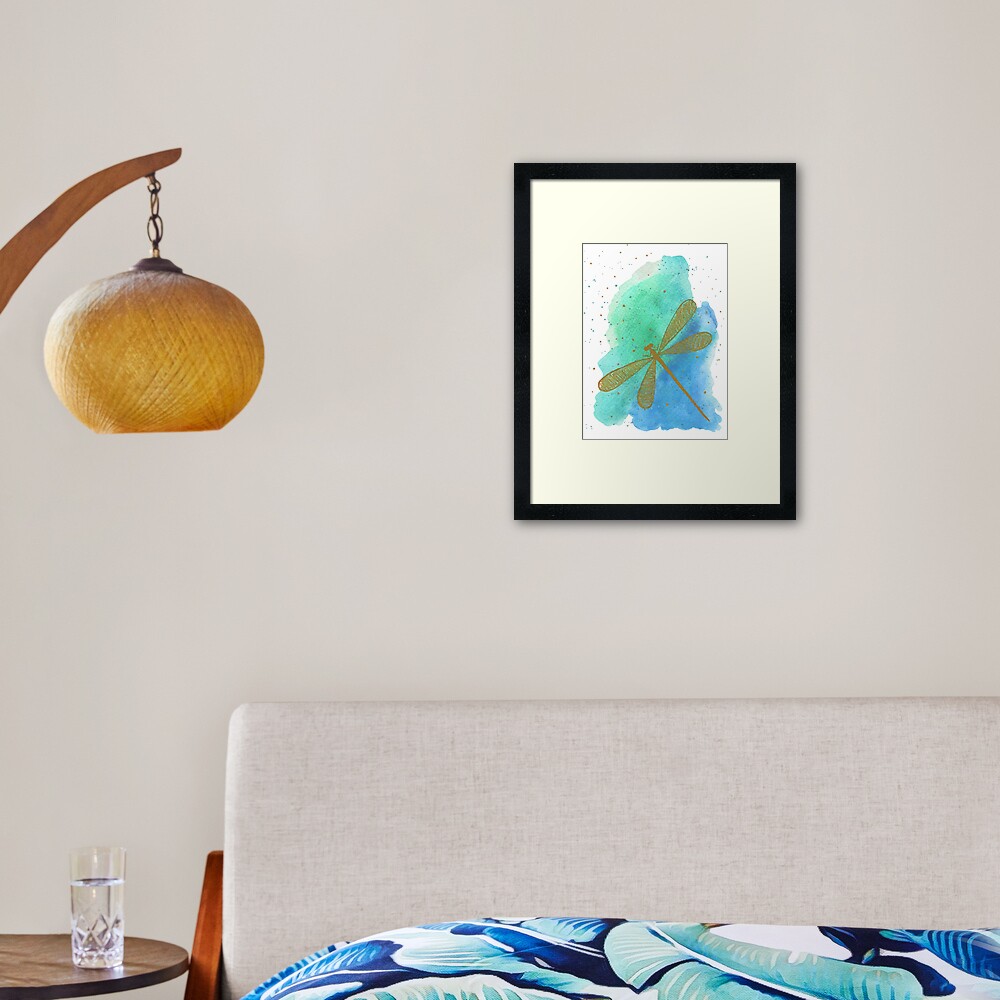 Item preview, Framed Art Print designed and sold by nownbeyond.