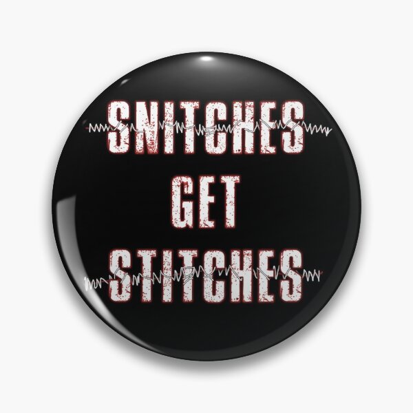 Item preview, Snitches get Stitches designed and sold by MacadociousRex.