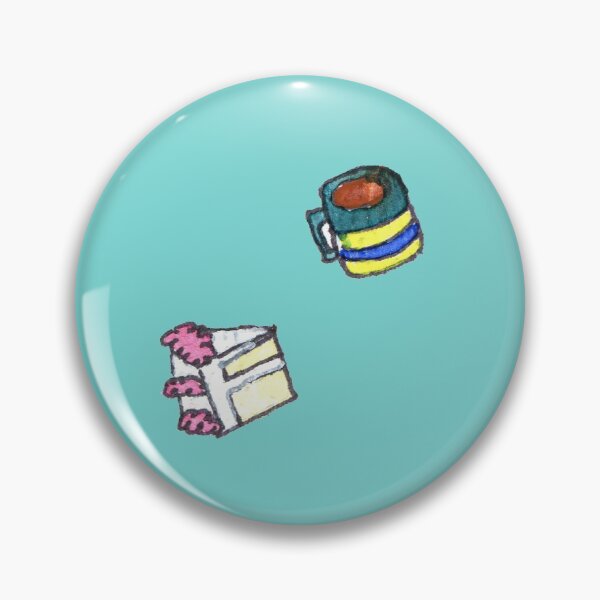 Cake Slice & Misshapen Mug Pin
