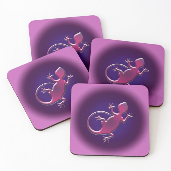 Item preview, Leaping Lizards, Purple designed and sold by Heidi Baldwin.