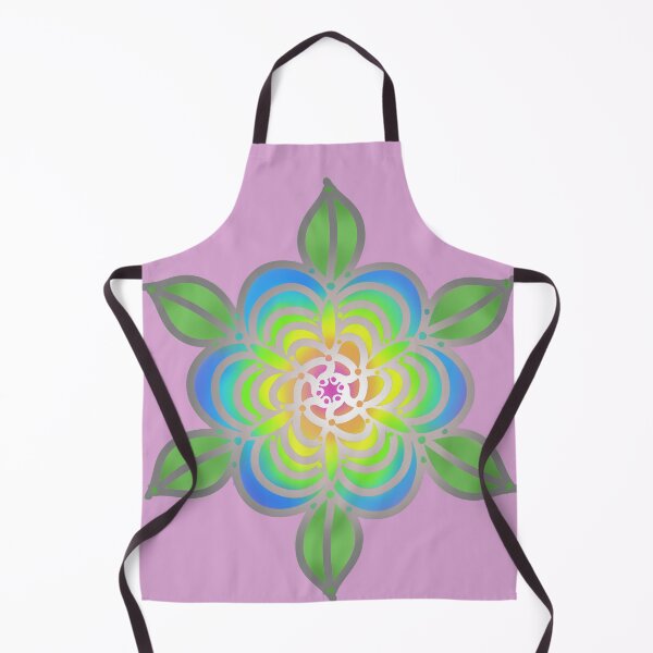 Item preview, Rainbow Flower Mandala designed and sold by MaryaMeerkat.
