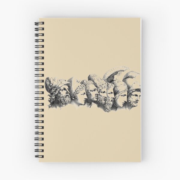 Item preview, Heroes of The Iliad (line style) designed and sold by DotorEaon.