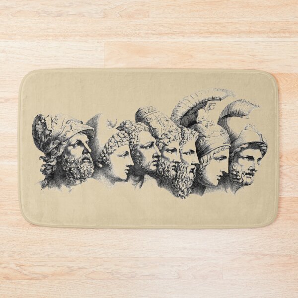 Item preview, Heroes of The Iliad (line style) designed and sold by DotorEaon.