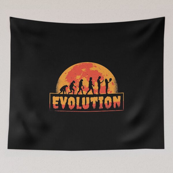Item preview, Eerie human evolution designed and sold by Frergo.