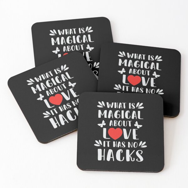 Item preview, Whats Magical About Love It Has No Hacks Gamer Lover T-Shirt designed and sold by wear4gamers.