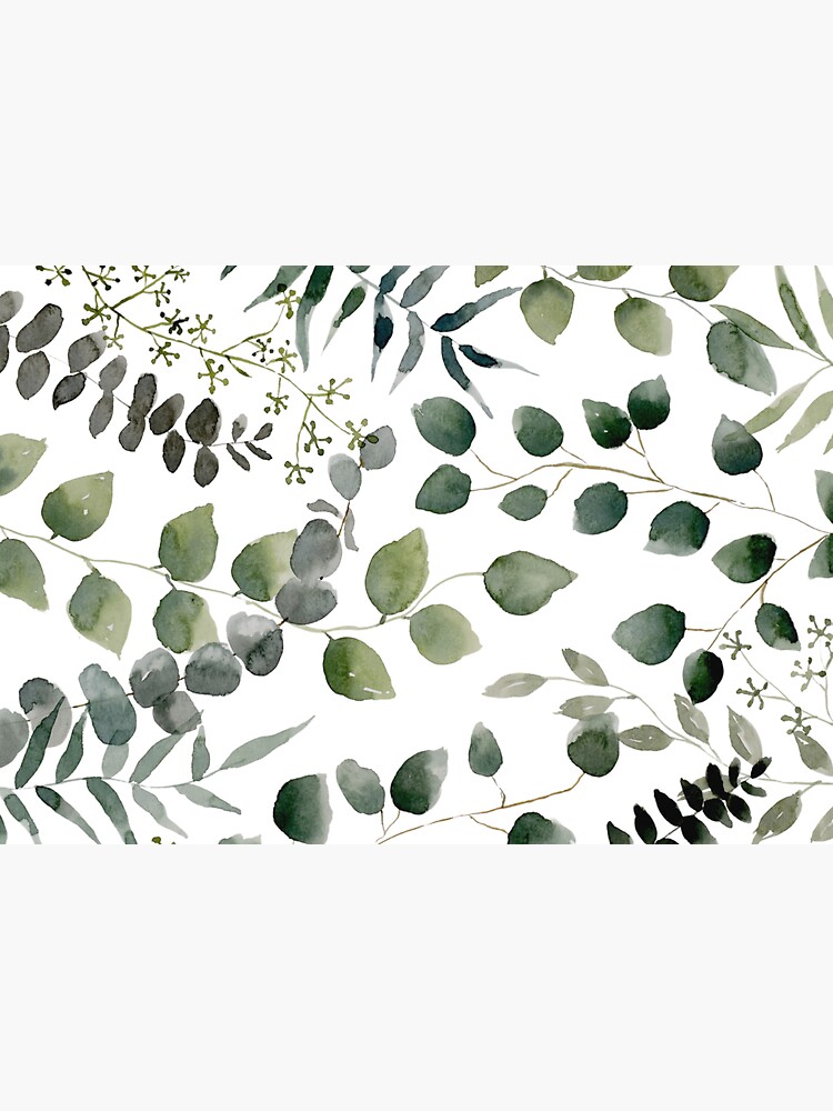 Thumbnail 3 of 3, Sticker, Eucalyptus Multi designed and sold by aliawallco.