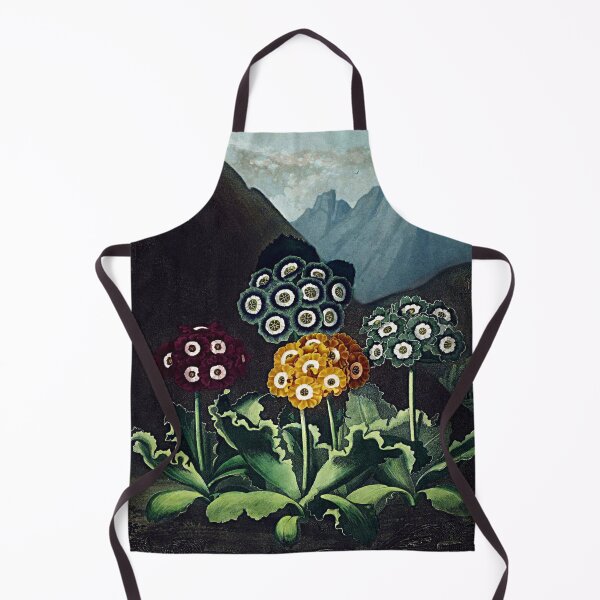 Item preview, Botanical Art Temple Of Flora Auriculas designed and sold by JoolyA.