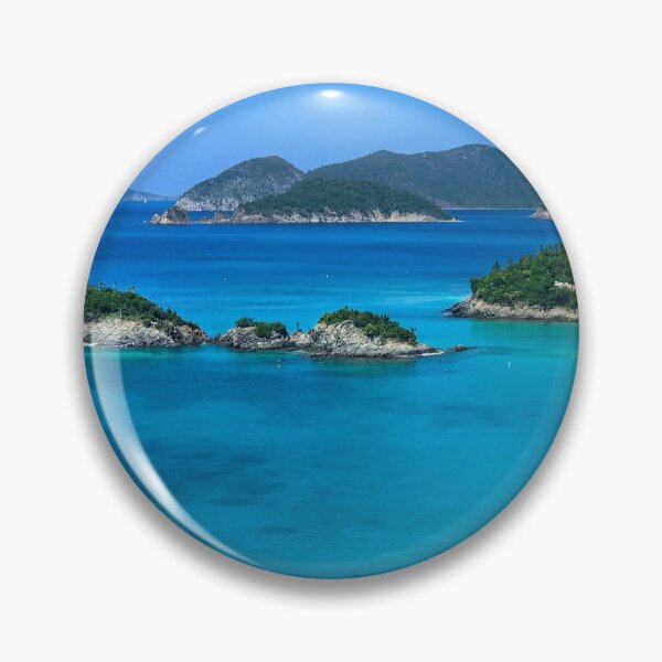 Item preview, Tropical Turquoise Ocean Island Views designed and sold by newburyboutique.