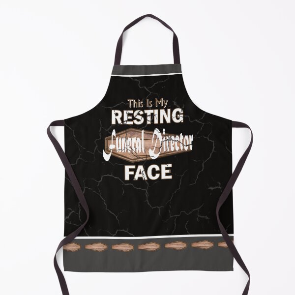 Item preview, This Is My Resting Funeral Director Face designed and sold by NoBonesLife.