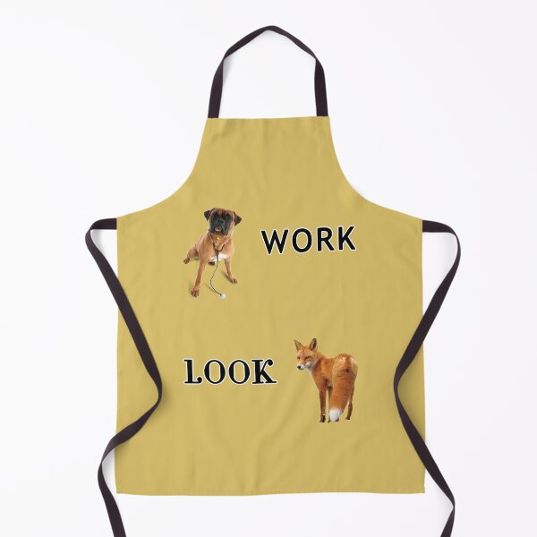 Item preview, Work Like A Dog, Look Like A Fox designed and sold by Sinfamous.