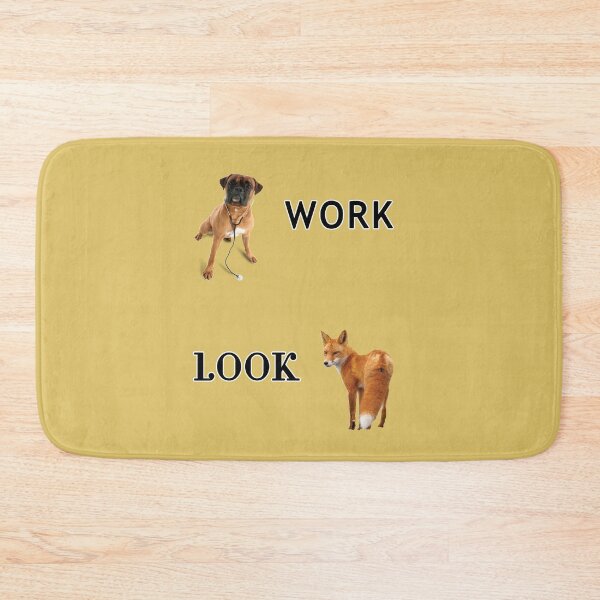 Item preview, Work Like A Dog, Look Like A Fox designed and sold by Sinfamous.