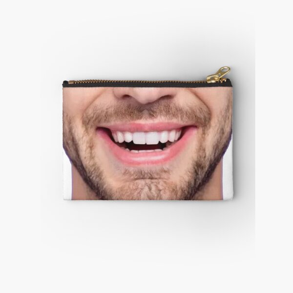 Item preview, smile male sorriso mask mascherina teeth denti designed and sold by FractiousTank.