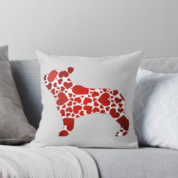 Item preview, Frenchie Love, Frenchie Mom, French Bulldog Hearts, French Bulldog Valentine designed and sold by FunShirtDesigns.