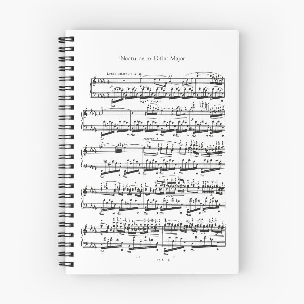 Artikelvorschau, Chopin - Nocturne in B-Dur entworfen und verkauft von Effelot Digital.