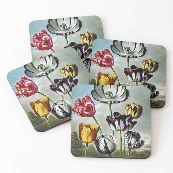 Item preview, Botanical Art Temple Of Flora Tulips designed and sold by JoolyA.