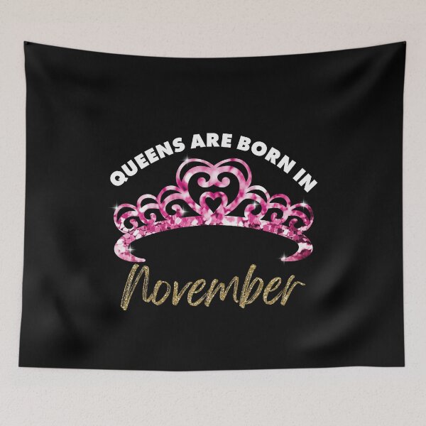 Item preview, Queens are born in November designed and sold by tinypurpleland.