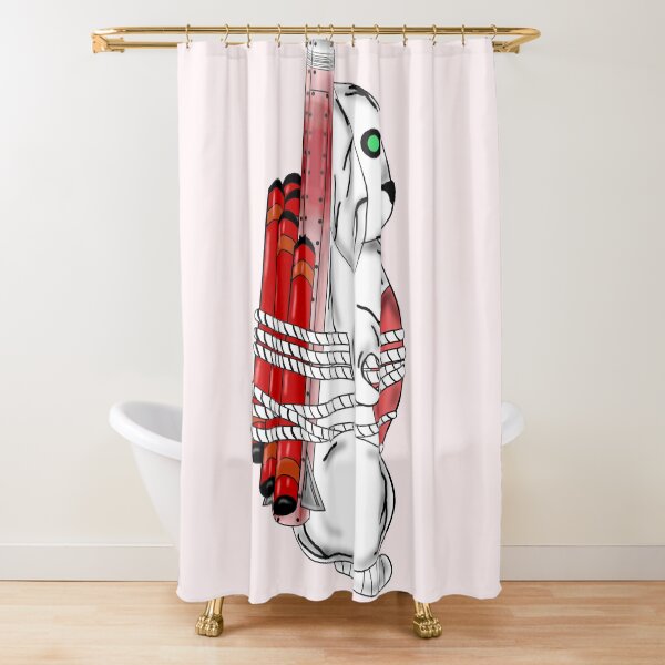 Copy of Tiny Tina Bunny Soldier Shower Curtain