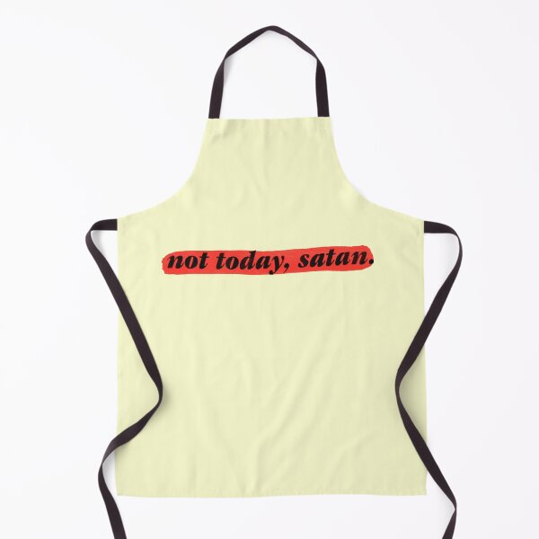 Item preview, Not Today Satan Jesus Joke Meme designed and sold by thefrshmachine.