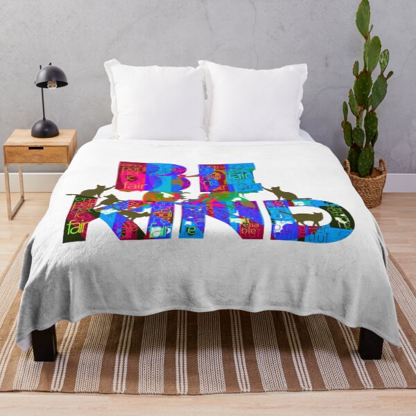 Item preview, "Be Kind" cat art for cat Lovers designed and sold by AyeAyeBeans.