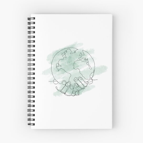 Item preview,  of World in your hands sea green designed and sold by DinoFuzz23.