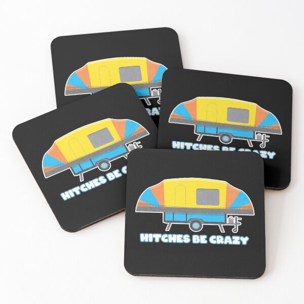 Item preview, Hitches Be Crazy - Tent Trailer Pop Up Camper designed and sold by scribblepunch.