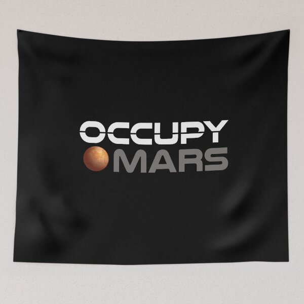 Item preview, Occupy mars, outer space, space designed and sold by T-DESIGNEDZ.