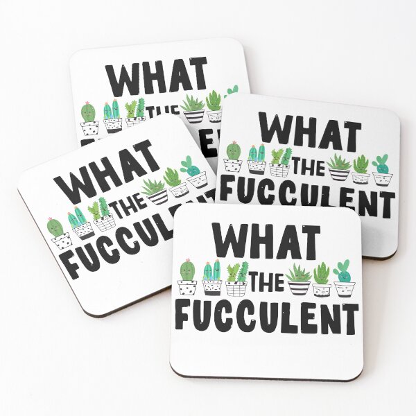 Item preview, What the fucculent designed and sold by Drahmed.