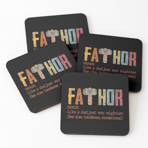 Item preview, Fa-Thor Like Dad Just Way Mightier Hero designed and sold by entwistle2.