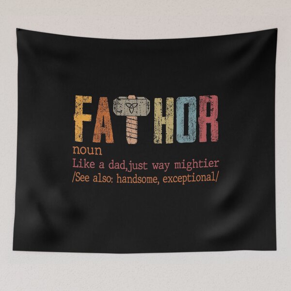 Item preview, Fa-Thor Like Dad Just Way Mightier Hero designed and sold by entwistle2.