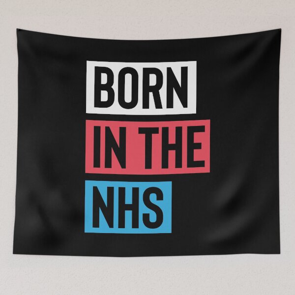 Item preview, BORN IN THE NHS designed and sold by phassystore.