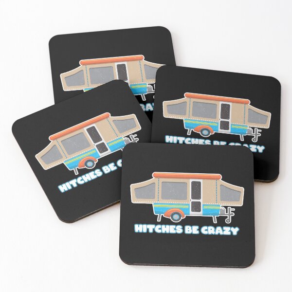 Item preview, Hitches Be Crazy - Pop Up Camper designed and sold by scribblepunch.