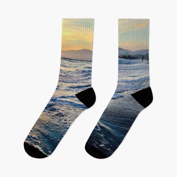 Item preview, Sunset at Santa Monica Pier designed and sold by Sofia Yaron.