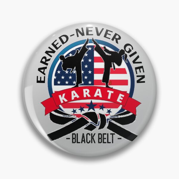 Item preview, Karate, Black Belt Karate, USA karate designed and sold by Roy & Tiffany.