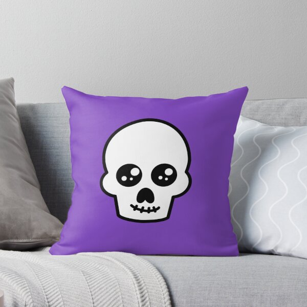 Item preview, Cute Happy Halloween Skull designed and sold by heidiloo.