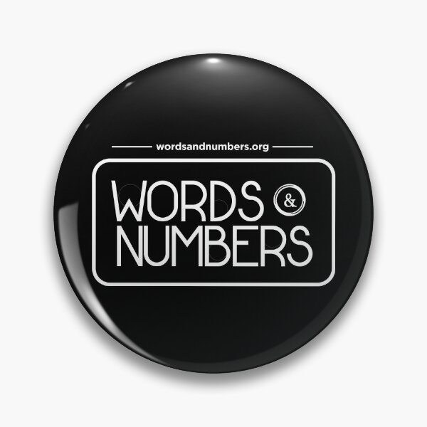 Item preview, W&N Logo (website) (dark apparel) designed and sold by Words & Numbers Fan Merch.