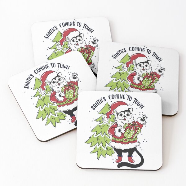 Item preview, Santa's Coming to Town (Tree) - Tee designed and sold by sahli.
