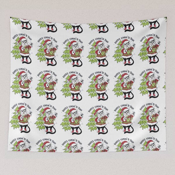 Item preview, Santa's Coming to Town (Tree) - Tee designed and sold by sahli.