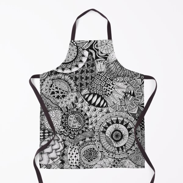 Item preview, Black and While Zentangle Design designed and sold by Sofia Yaron.
