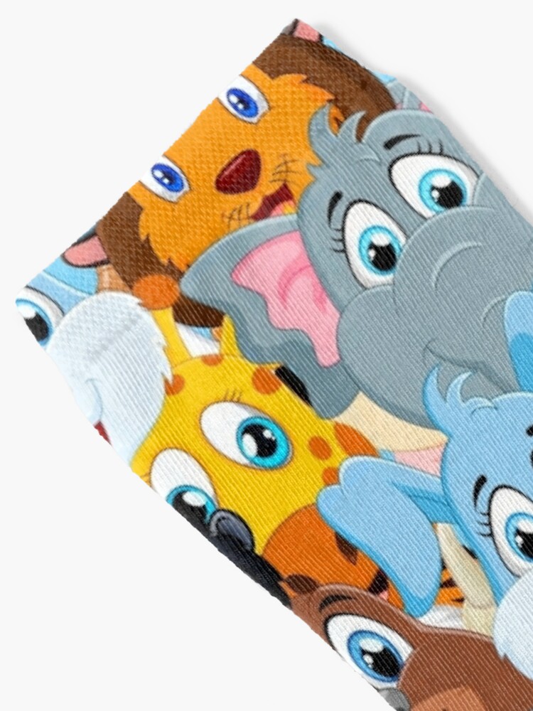 Alternate view of animal zoo  Socks