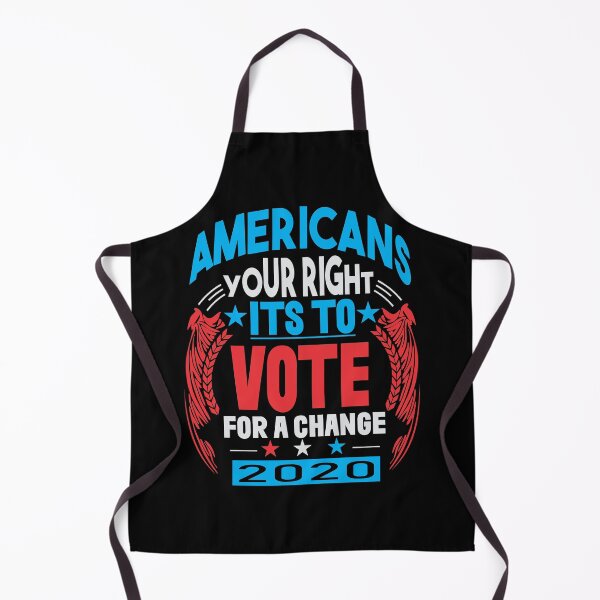 Item preview, Americans Your Right its to Vote for a Change Political 2020 T-Shirt designed and sold by wear4gamers.
