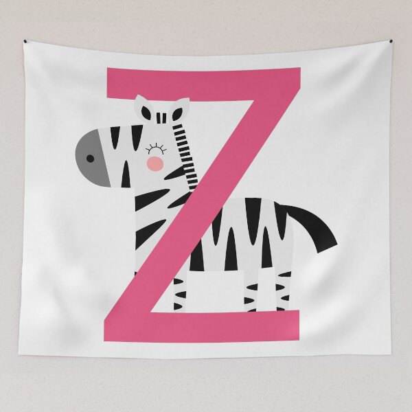 Item preview, Zebra Letter Z | Kids Alphabet designed and sold by SerendipityNow.