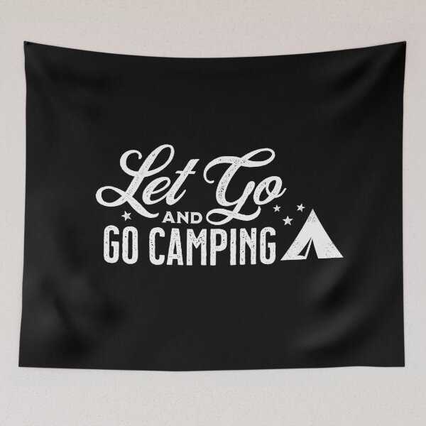 Item preview, Let Go and Go Camping designed and sold by scribblepunch.