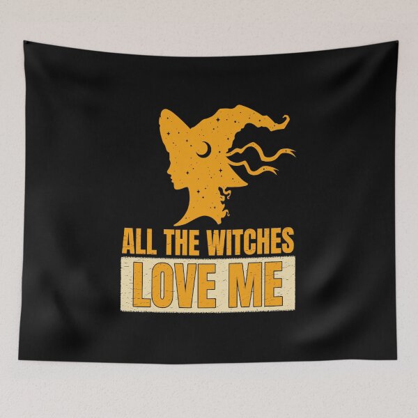Item preview, All the witches love me -holloween day designed and sold by design880.
